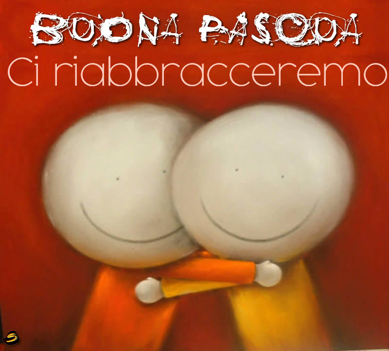 Tornerà il tempo di baciarci e abbracciarci per scambiarci gli auguri, il covid-19 finirà presto. Buona Pasqua!!