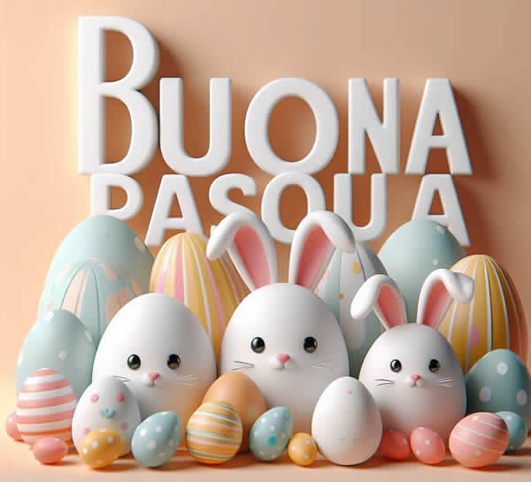 Invia un simpatico biglietto di Pasqua divertente